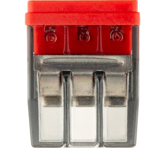Монтажные клеммы duwi прозрачные СМК 772-206, 2,5мм2 (Cu+Alu), 5 шт. 26732 4