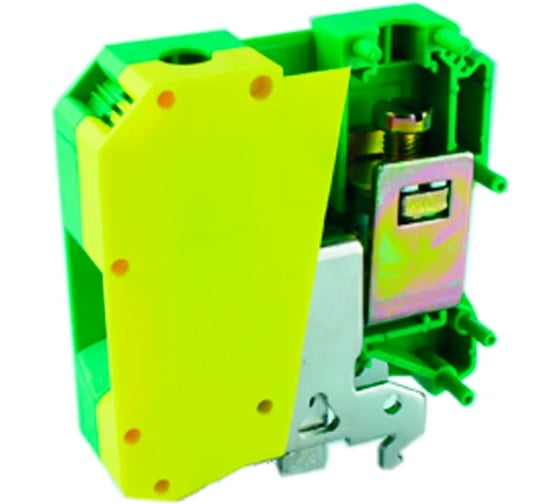 Клемма винтовая заземляющая UPUN UKJ-50JD, 1 шт 11090 erp859454-1