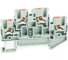 Клемма нажимная двухуровневая UPUN UJ6-2.5/2-2, 10 шт 421467 erp859411-1 1