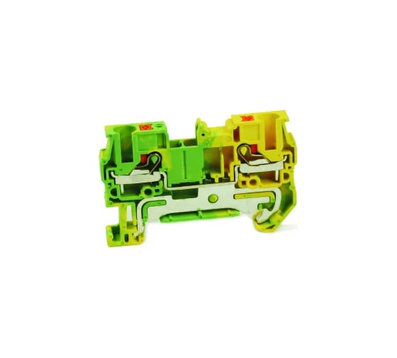 Клемма нажимная заземляющая UPUN UJ6-4JD, 10 шт 421469 erp859405-1