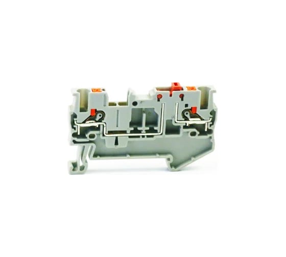 Клемма нажимная измерительная с разъединителем UPUN UJ6-2.5SK, 10 шт 421490 erp859394-1