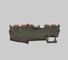 Клемма нажимная с разъединителем UPUN UJ6-2.5/2×2SK, 10 шт 421492 erp859397-1 2