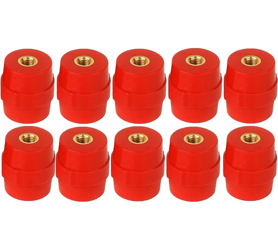 Изолятор шинный опорный бочонок (УПАКОВКА из 10 штук) M8 SM-30-8 ANDELI ADL16-002N