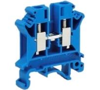 Клемма винтовая UPUN UKJ-4(BU), 10 шт 11102 erp859352-1