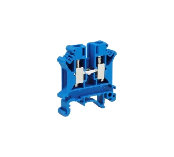 Клемма винтовая UPUN UKJ-4(BU), 10 шт 11102 erp859352-1