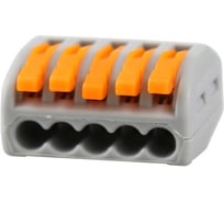 Клеммник Fibox  5 конт. зажимной электромонт., шаг 4.6 мм пров. до 2.5 кв.мм PCT-215 Т03753823