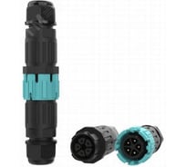 Муфта Fibox 5 конт. "вил.-гн." IP68, д2-х каб. пр. 1.5 кв.мм, 7 - 10 мм, винт. черн. EW-M19MF-05X01 Т03756352