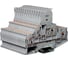 Клемма двухъярусная для установки предохранителя CONTA CPT 4/2/2 HESILED 230V-20, (упак 20 шт) 00-00014075 3