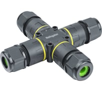 Коннектор Navigator 95 828 NTB-X03-3P-IP68 X-образный 3PIN 95828