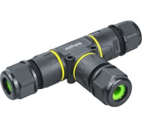 Коннектор Navigator 95 826 NTB-T03-3P-IP68 T-образный 3PIN 95826