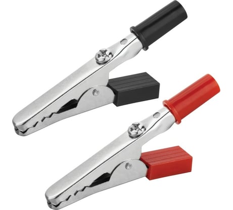 Зажим ОНЛАЙТ OAC-5A-55-H2 крокодил 5А упаковка 2шт 80855