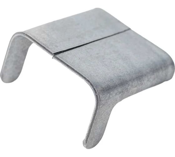 Пряжка бандажная ООО Лентамет тип 1,0 нержавеющая (упак. 100 шт) 11345