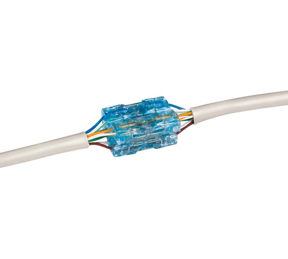 Скотчлок (скотч-лок) TWIST на 4 провода, жила 0.4-0.7 мм, 21-26 AWG, 100шт UCTP-4-IDC-TWCS/100