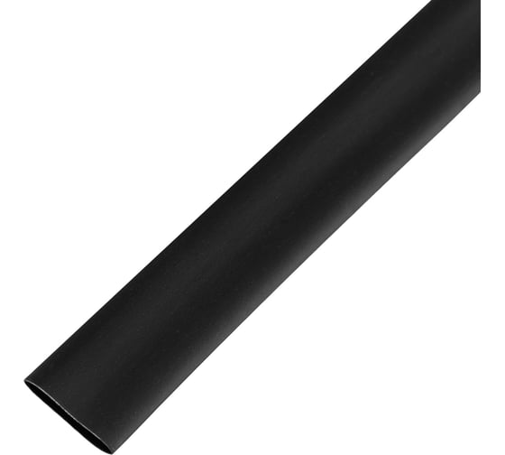 Трубка термоусаживаемая REXANT ТУТ-HF 2:1 6/3 черная 100 м 20-6006-1