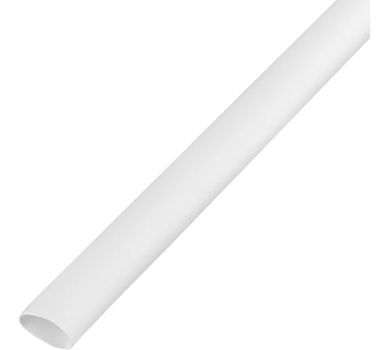 Трубка термоусаживаемая REXANT ТУТ-HF 2:1 4/2 белая 200 м 20-4001-1