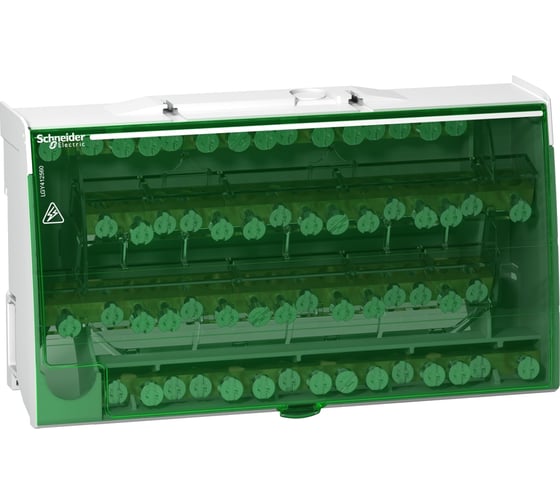 Распределительный винтовой блок Systeme Electric Acti 9 4P 125А 60 отверстий SE LGY412560 1