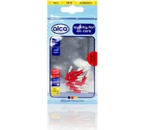 Штекерные наконечники Alca для подключения кабелей красные 6,35мм 10шт 631340