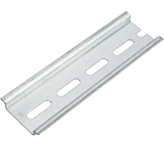 DIN-рейка TDM ELECTRIC 11 см, оцинкованная, индивидуальный штрихкод SQ0804-2001
