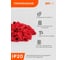Соединительный изолирующий зажим Jazzway PSC-P-7-R (СИЗ-7Л) красный с лепестками до 690 Вт, IP20 (упаковка 500 шт) 5073623 7