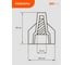 Соединительный изолирующий зажим Jazzway PSC-P-7-R (СИЗ-7Л) красный с лепестками до 690 Вт, IP20 (упаковка 500 шт) 5073623 12