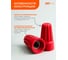 Соединительный изолирующий зажим Jazzway PSC-5-R (СИЗ-5) до 690 Вт, красный, IP20 (упаковка 500шт) 5 5073586 4