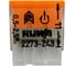 Клемма RUWA безвинтовая, с пастой, розеточная, 3х2,5мм (100шт./уп.) 2273-243 5