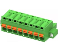 Клеммник push-in на плату SUPU 5.08мм,18 конт. с фланц.крепл. 25шт MC-RJ5.08H18P-K-0001