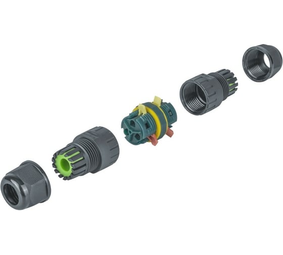 Коннектор Navigator 82 834 NTB-I03-3P-IP68 I-образный, 3PIN 82834
