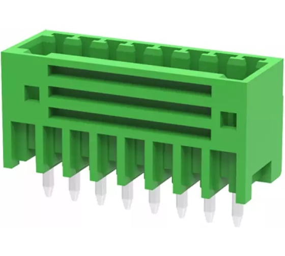 Клеммник на плату SUPU 2.5мм, 04 конт. (под пайку) 200шт MC-PA2.5V04-0002