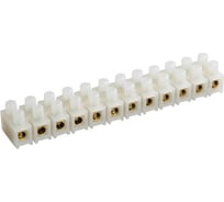 Винтовой зажим IEK ЗВИ-30 6-16мм2 12пар 10шт ИЭК UZV1-030-10