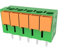 Клеммник SUPU push-in на плату 5.08мм, 03 контакта (под пайку) MC-TC5.08V03P-N-0001