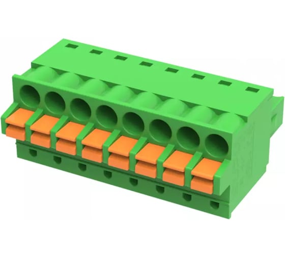 Клеммник SUPU push-in на плату 3.5мм, 13 контактов, 25 шт. MC-RJ3.5H13P-0001