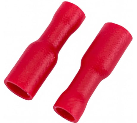 Разъем плоский полностью изолированный TDM ELECTRIC РППИ-М 1,25-110 красный мама  50 шт SQ0546-0001