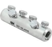 Соединитель болтовой луженый IEK СБЛ 185-400/6 35кВ UCB11-185-400-06-35-1