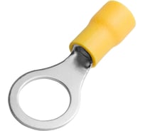 Наконечник кабельный кольцевой изолированный Vell, НКИ 6,0-10, 200 шт 1396760