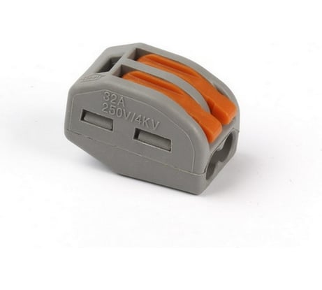 Строительно монтажная клемма Smartbuy с рычагами 2 отверстия SBE-cwcc-2