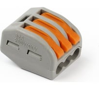 Строительно монтажная клемма Smartbuy с рычагами 3 отверстия SBE-cwcc-3