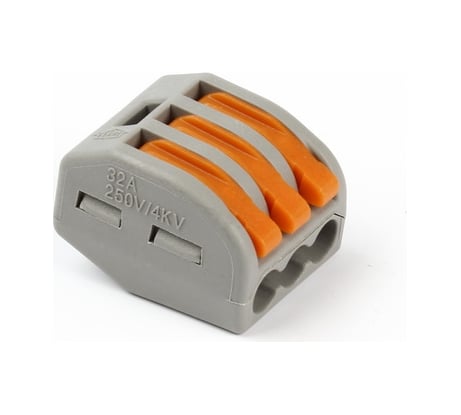 Строительно монтажная клемма Smartbuy с рычагами 3 отверстия SBE-cwcc-3