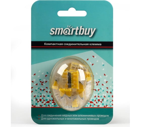 Строительно-монтажная клемма Smartbuy, 4 отверстия , розничная упаковка SBE-pwco-4-rp