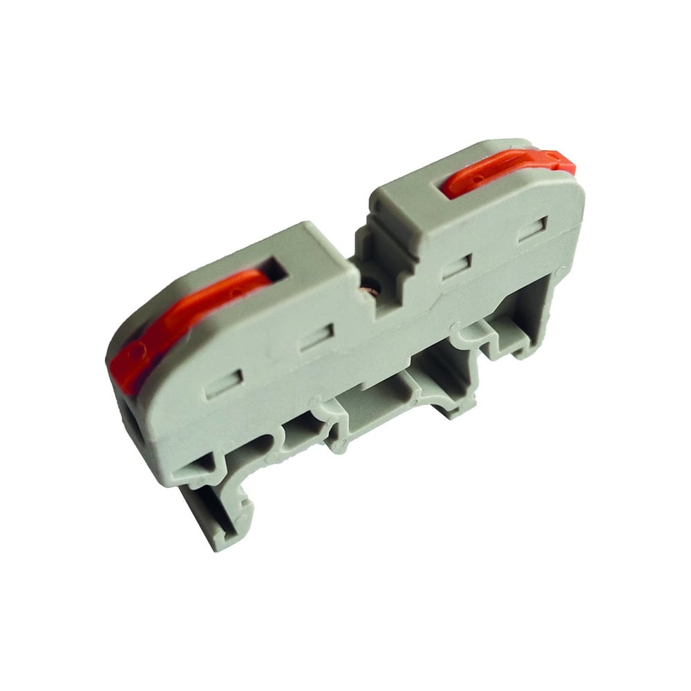 Строительно-монтажная проходная клемма Smartbuy с рычажками на DIN ...