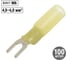 Наконечник TDM ELECTRIC НВИ-Т 6,0–4 вилка в термоусаживаемой манжете 100шт SQ0589-0106 2