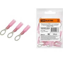 Наконечник TDM ELECTRIC НКИ-Т 1,5–6 кольцо в термоусаживаемой манжете 100шт SQ0589-0004
