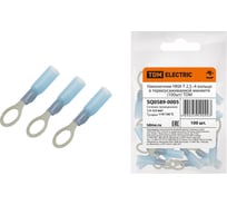 Наконечник TDM ELECTRIC НКИ-Т 2,5–4 кольцо в термоусаживаемой манжете 100шт SQ0589-0005