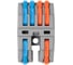 Клеммы строительно-монтажные проходные рычажные Jazzway CMK PTC-2P 4224 450V 32A 0,08-2,5(4,0) мм2 IP20 (упаковка 12 шт) 5074002 8