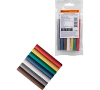 Набор трубок TDM ELECTRIC термоусаживаемых, клеевых ТТкНГ3:1 Полицвет 7,9/2,65 SQ0548-2206