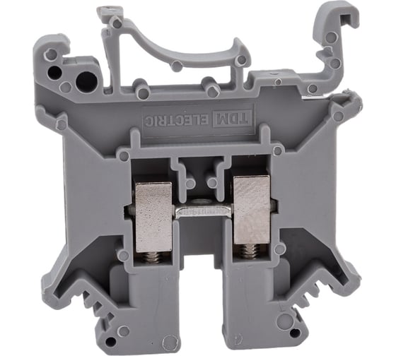 Наборный зажим TDM ELECTRIC ЗНН-4мм2 41А серый (Ph-C UK-4N) SQ0803-1102