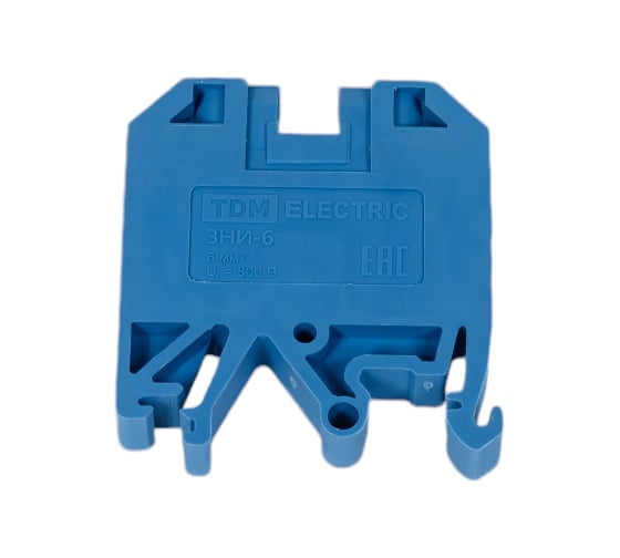 Наборный зажим TDM ELECTRIC ЗНИ-6мм2 (JXB50А) синий SQ0803-0004