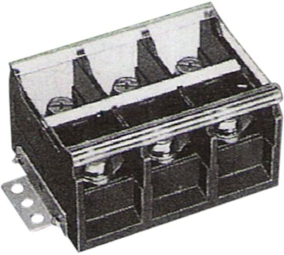 Высокоточная клемма Leipole 310А,600В UN300BK-3P 1013.029