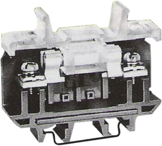 Предохранительная клемма со светодиодом Leipole UN10SX 24V (40 шт в упак) 1013.016