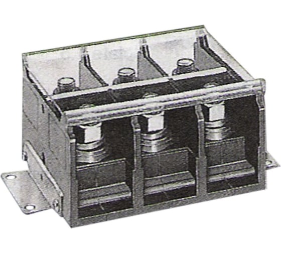 Высокоточная клемма Leipole 520А, 600В UN600BK-3P 1013.034